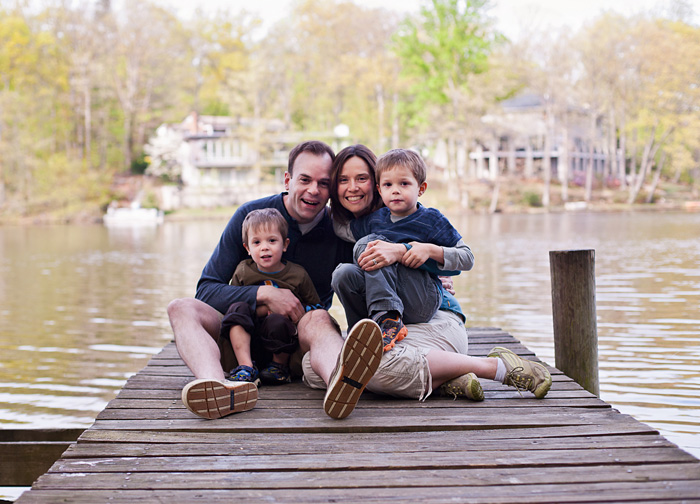 dock on falls church lake