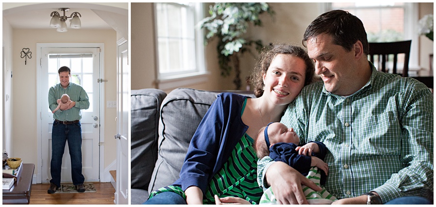 dad and daughters