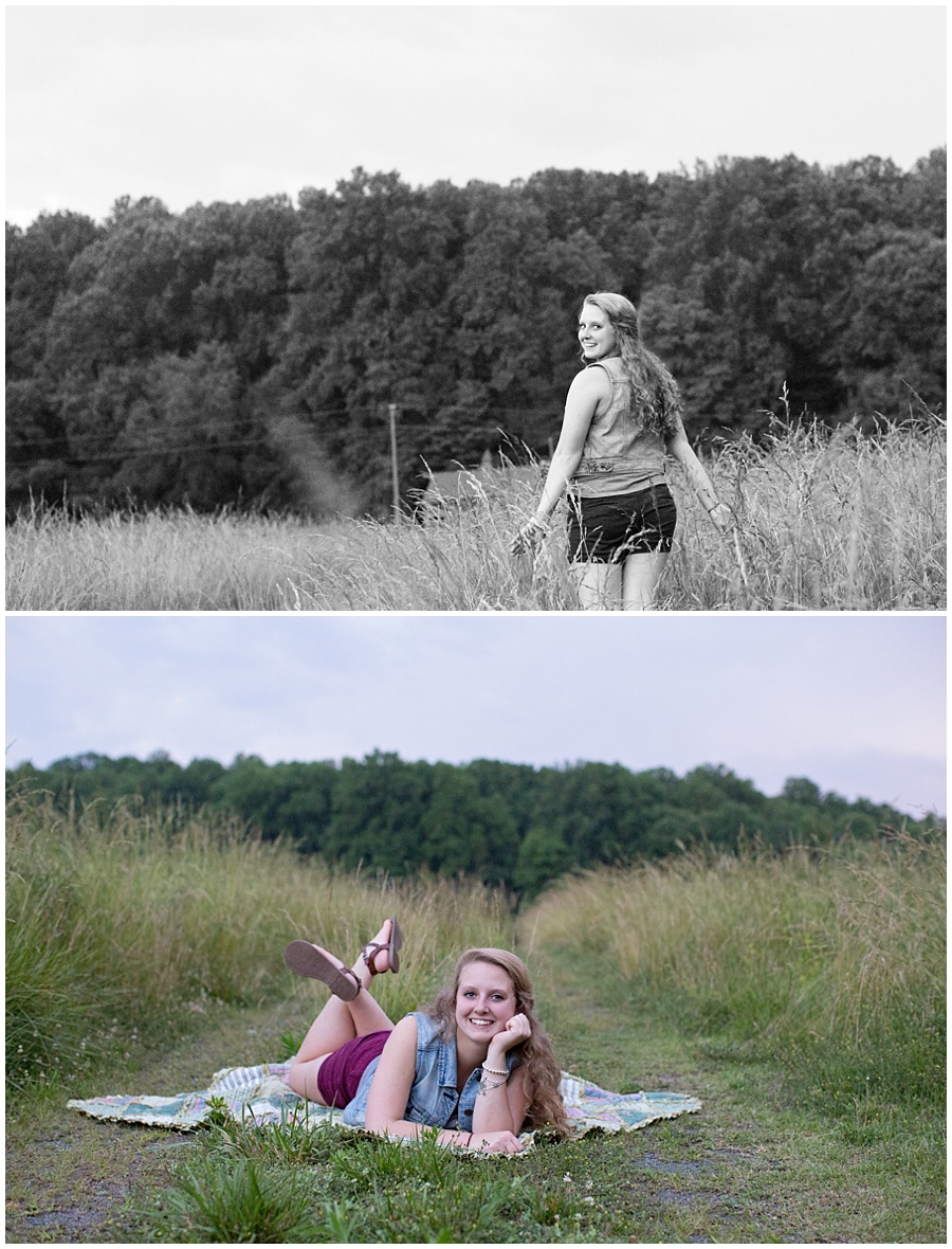 fields for senior photography in fairfax virginia