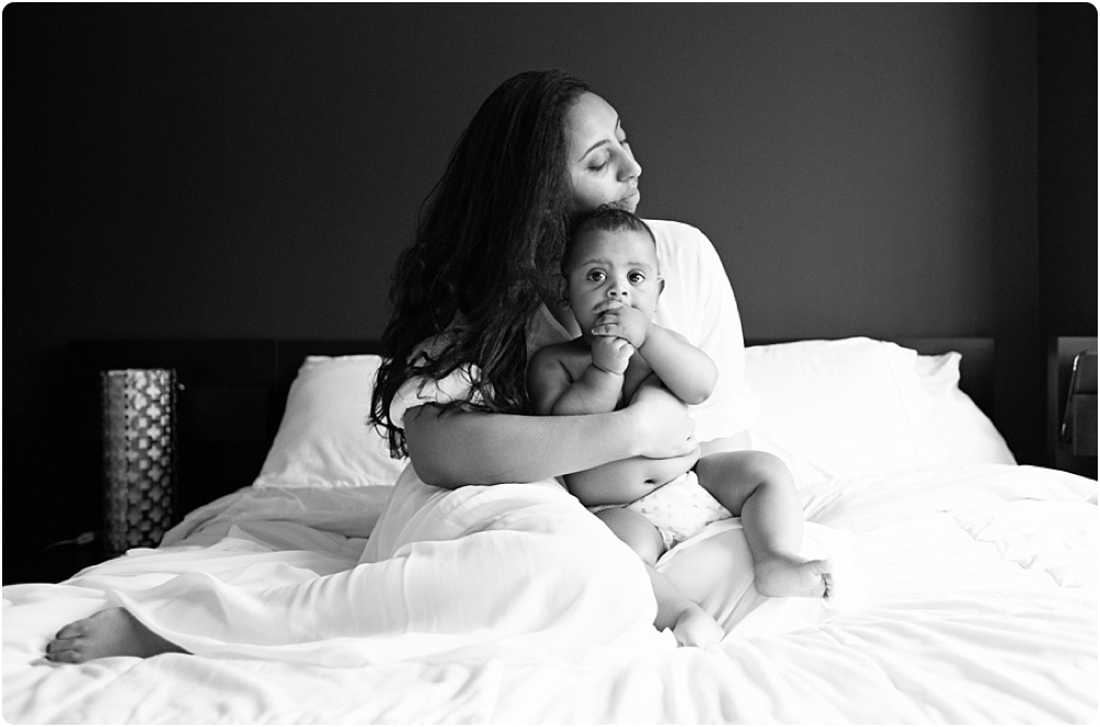 mother and son