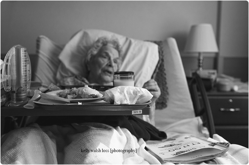 grandmother recuperating